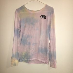 Zumiez tie-dye long sleeve Tee